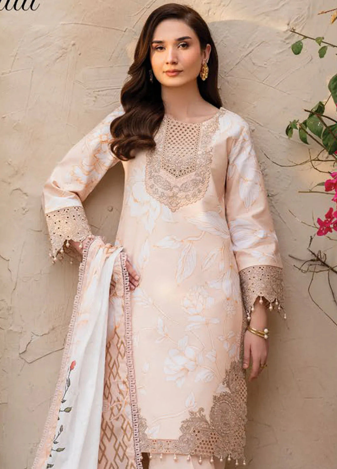 Levana by Alizeh Fashion Embroidered Lawn Suits Unstitched 3 Piece AFB25L D-7023 Kaai - Summer Collection