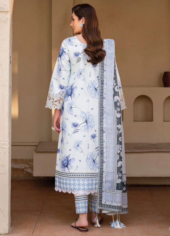 Levana by Alizeh Fashion Embroidered Lawn Suits Unstitched 3 Piece AFB25L D-7024 Arbor - Summer Collection