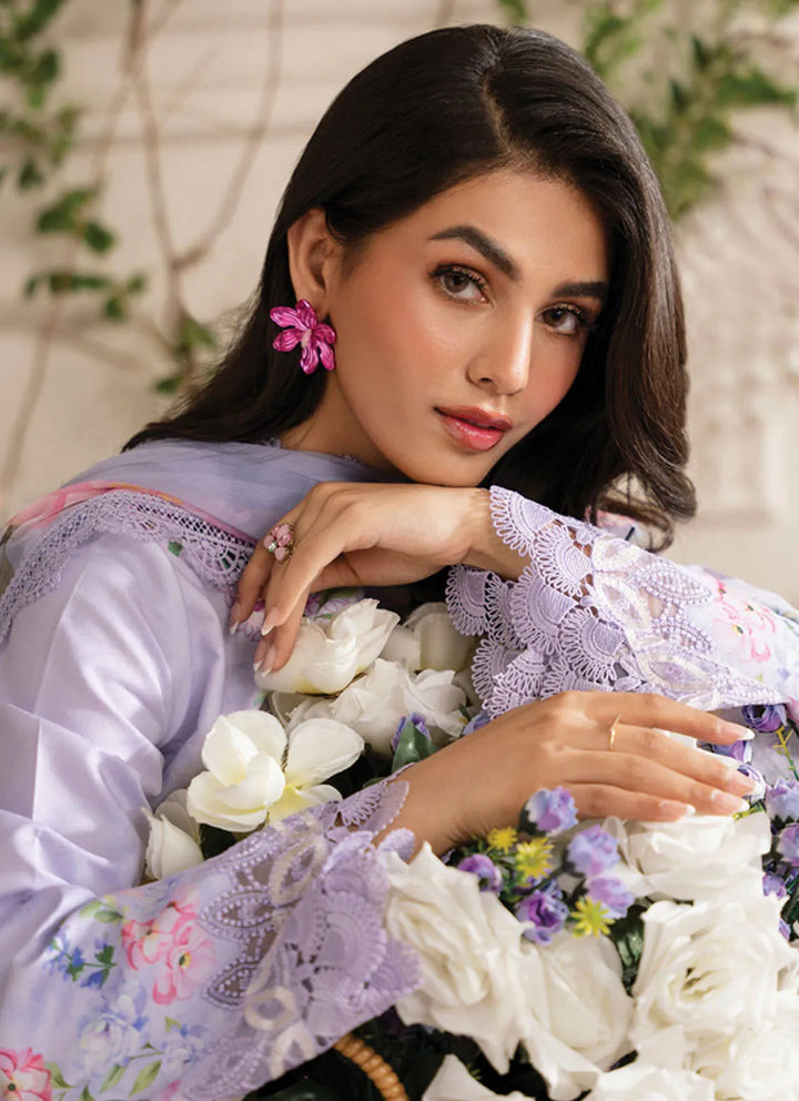 Lifestyle by Rang Rasiya Embroidered Lawn Suit Unstitched 3 Piece RR24LE Ayra - Summer Collection