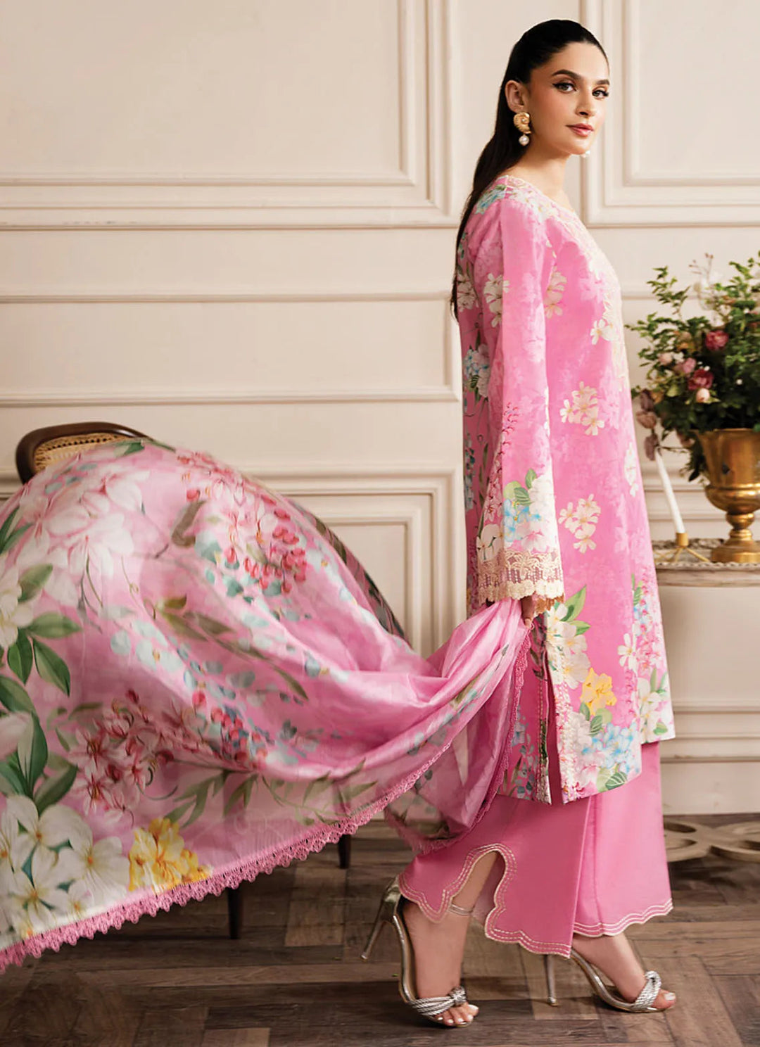 Lifestyle by Rang Rasiya Embroidered Lawn Suit Unstitched 3 Piece RR24LE Ekin - Summer Collection