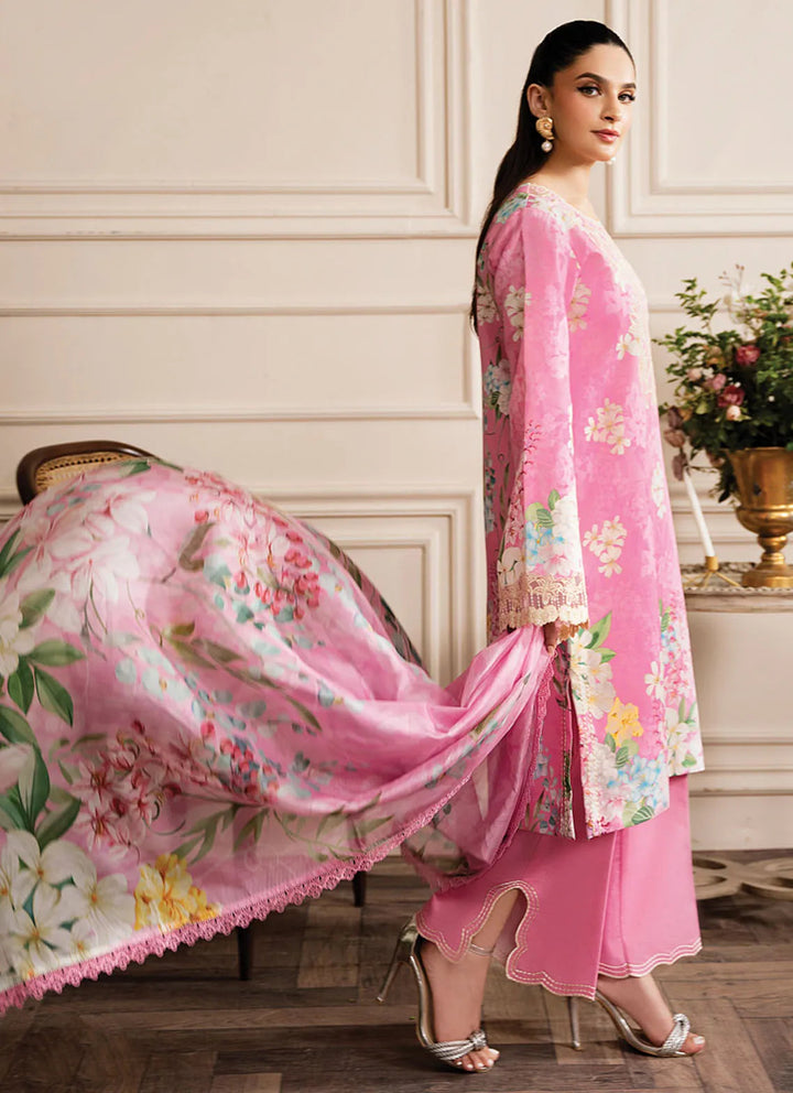 Lifestyle by Rang Rasiya Embroidered Lawn Suit Unstitched 3 Piece RR24LE Ekin - Summer Collection