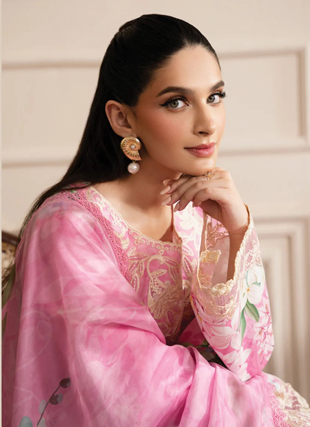 Lifestyle by Rang Rasiya Embroidered Lawn Suit Unstitched 3 Piece RR24LE Ekin - Summer Collection