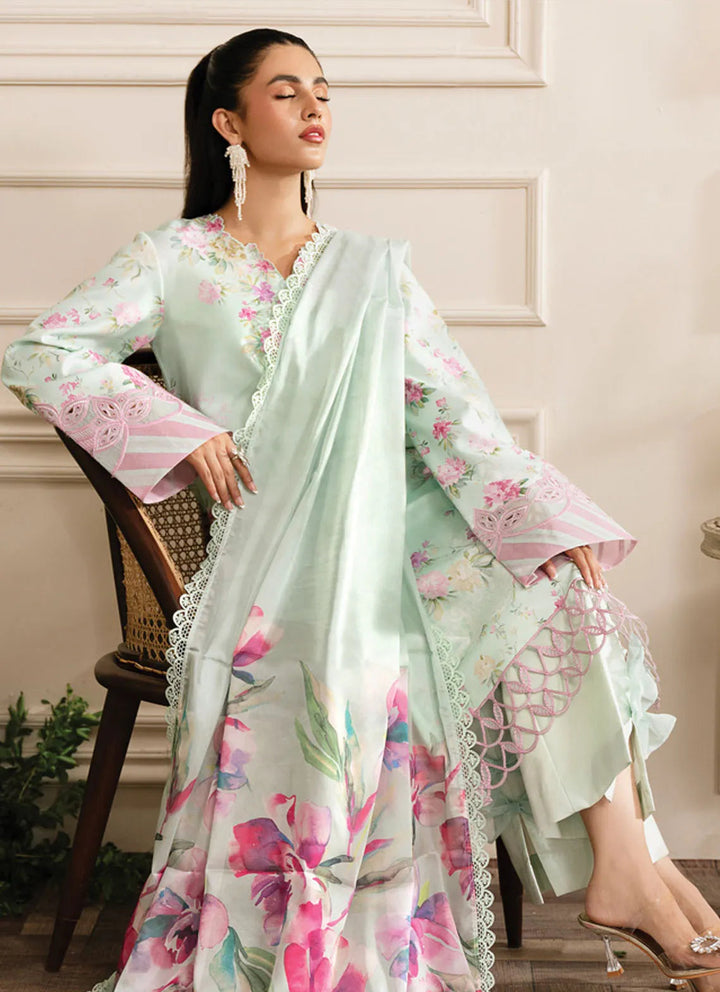 Lifestyle by Rang Rasiya Embroidered Lawn Suit Unstitched 3 Piece RR24LE Elysia - Summer Collection