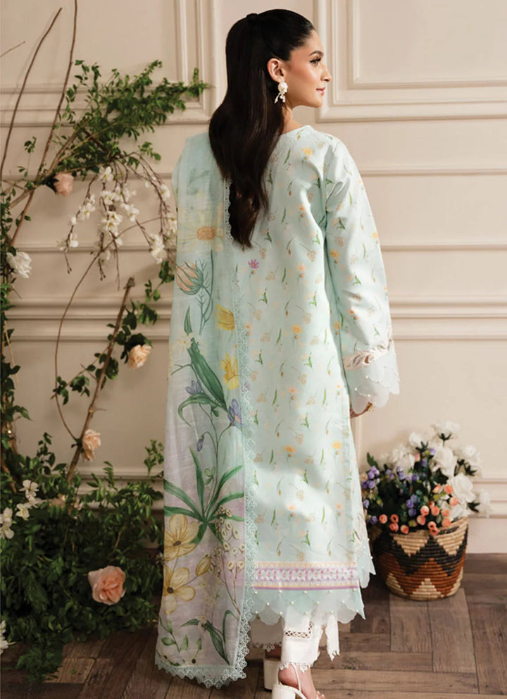 Lifestyle by Rang Rasiya Embroidered Lawn Suit Unstitched 3 Piece RR24LE Seiah - Summer Collection