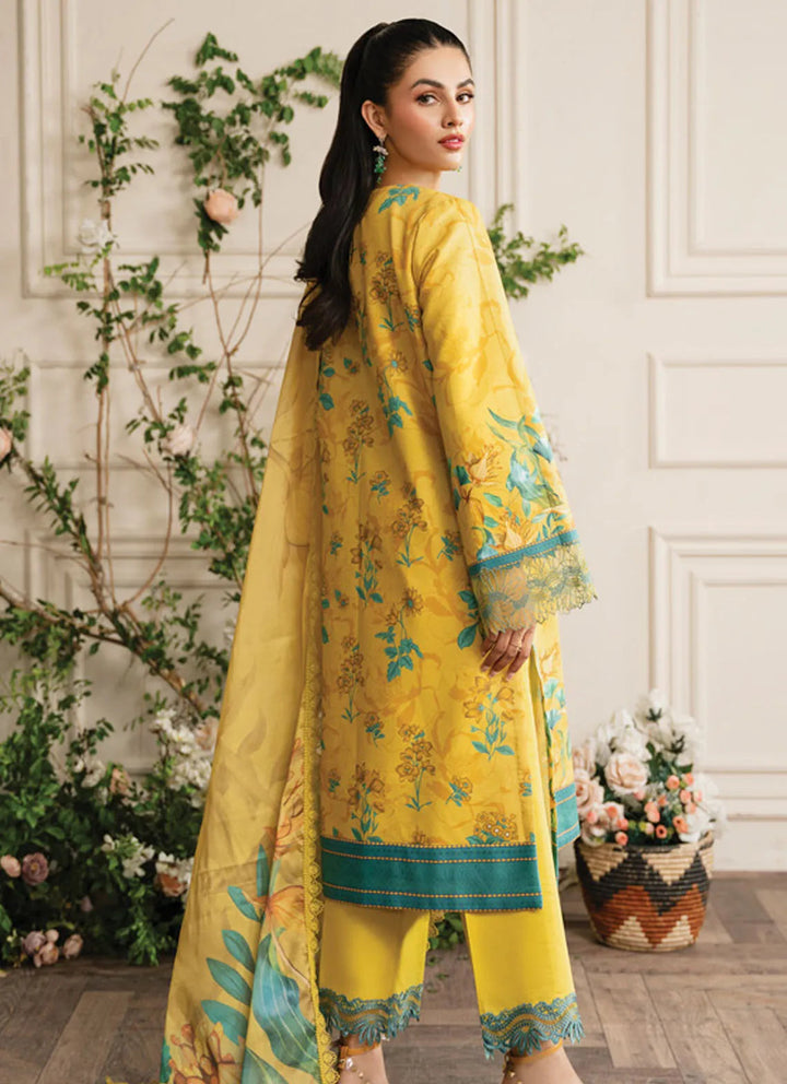 Lifestyle by Rang Rasiya Embroidered Lawn Suit Unstitched 3 Piece RR24LE Serena - Summer Collection
