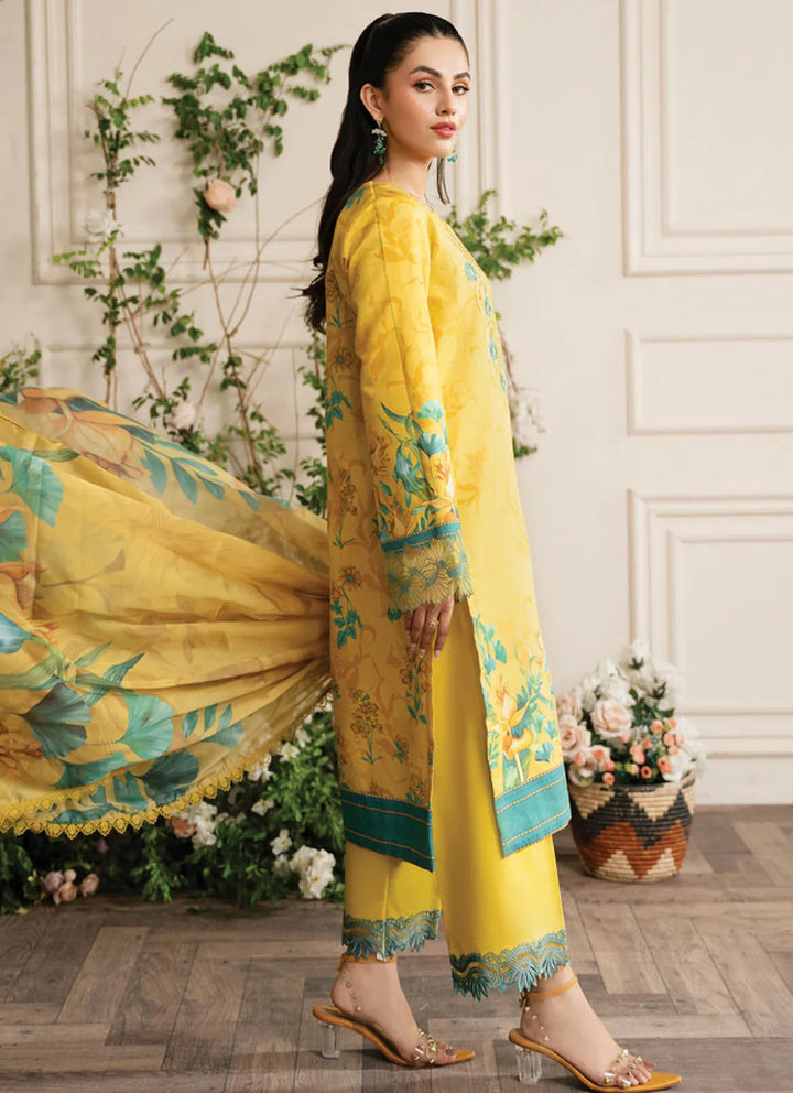 Lifestyle by Rang Rasiya Embroidered Lawn Suit Unstitched 3 Piece RR24LE Serena - Summer Collection