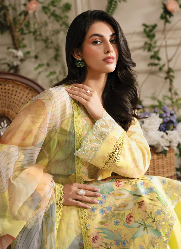 Lifestyle by Rang Rasiya Embroidered Lawn Suit Unstitched 3 Piece RR24LE Sun Kissed - Summer Collection
