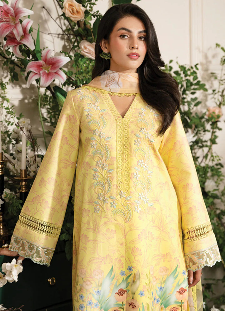 Lifestyle by Rang Rasiya Embroidered Lawn Suit Unstitched 3 Piece RR24LE Sun Kissed - Summer Collection