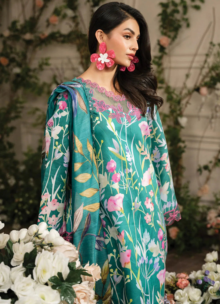 Lifestyle by Rang Rasiya Embroidered Lawn Suit Unstitched 3 Piece RR24LE Zeenal - Summer Collection