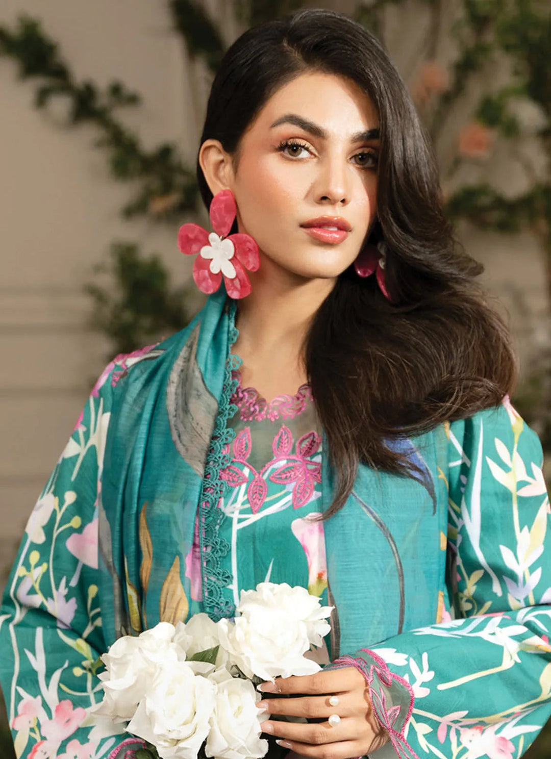 Lifestyle by Rang Rasiya Embroidered Lawn Suit Unstitched 3 Piece RR24LE Zeenal - Summer Collection