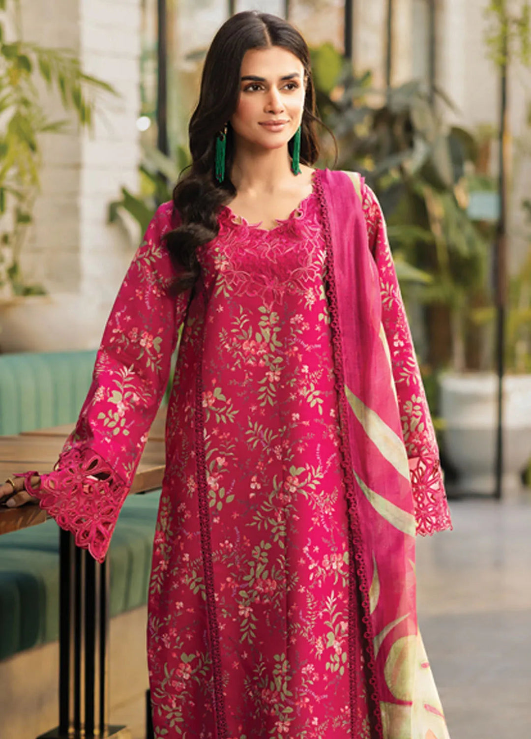 Lifestyle by Rang Rasiya Embroidered Lawn Suits Unstitched 3 Piece RR25LS D-03 Aria - Summer Collection