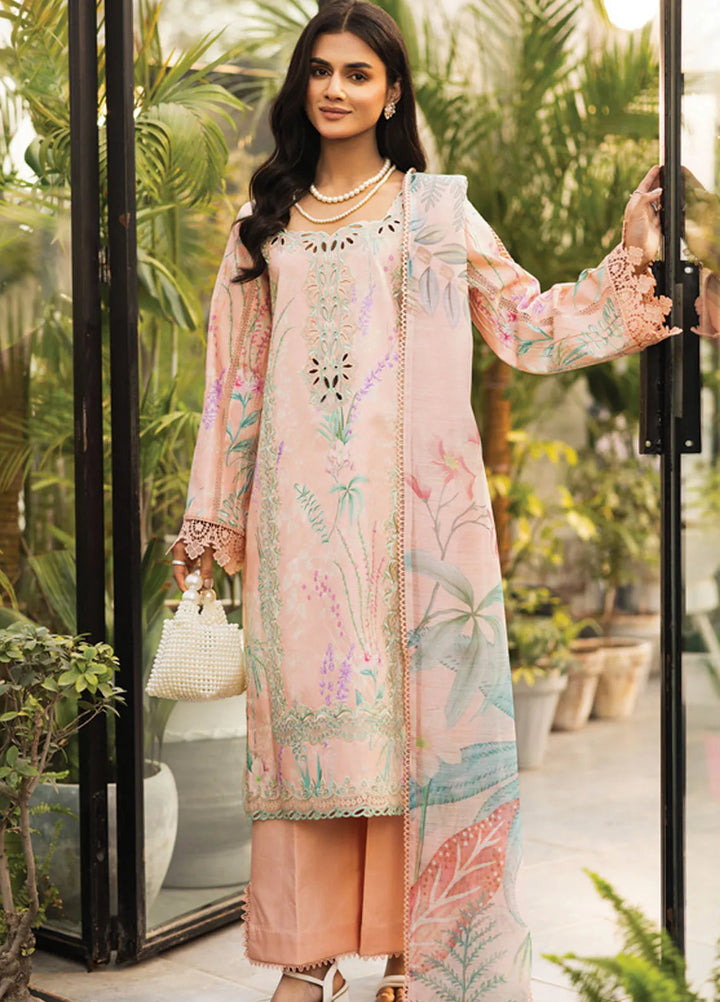 Lifestyle by Rang Rasiya Embroidered Lawn Suits Unstitched 3 Piece RR25LS D-09 Symphonia - Summer Collection