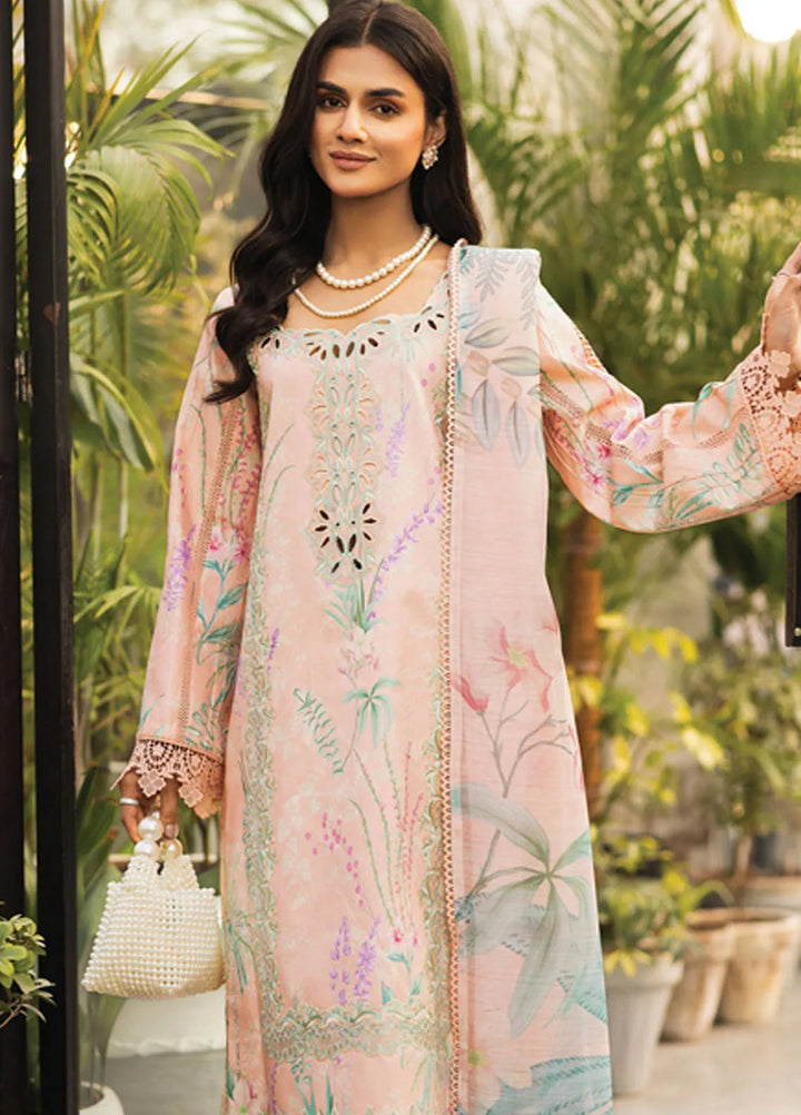Lifestyle by Rang Rasiya Embroidered Lawn Suits Unstitched 3 Piece RR25LS D-09 Symphonia - Summer Collection
