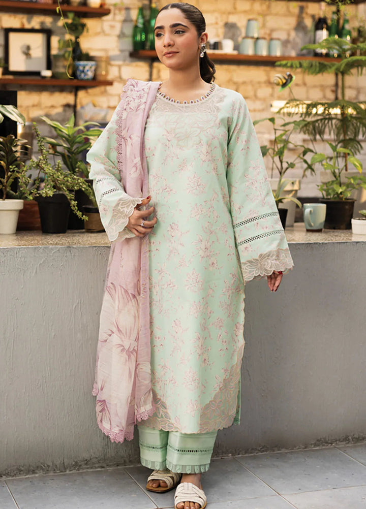 Lifestyle by Rang Rasiya Embroidered Lawn Suits Unstitched 3 Piece RR25LS D-10 Utopia - Summer Collection