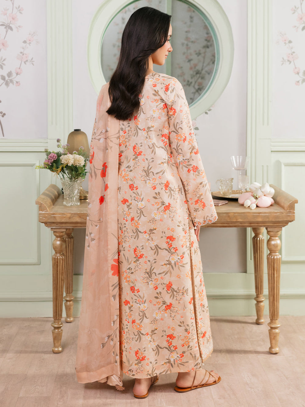 The Meetup by Yards Unstitched Embroidered Lawn 3 Piece Suit Light Whispers Casual Collection