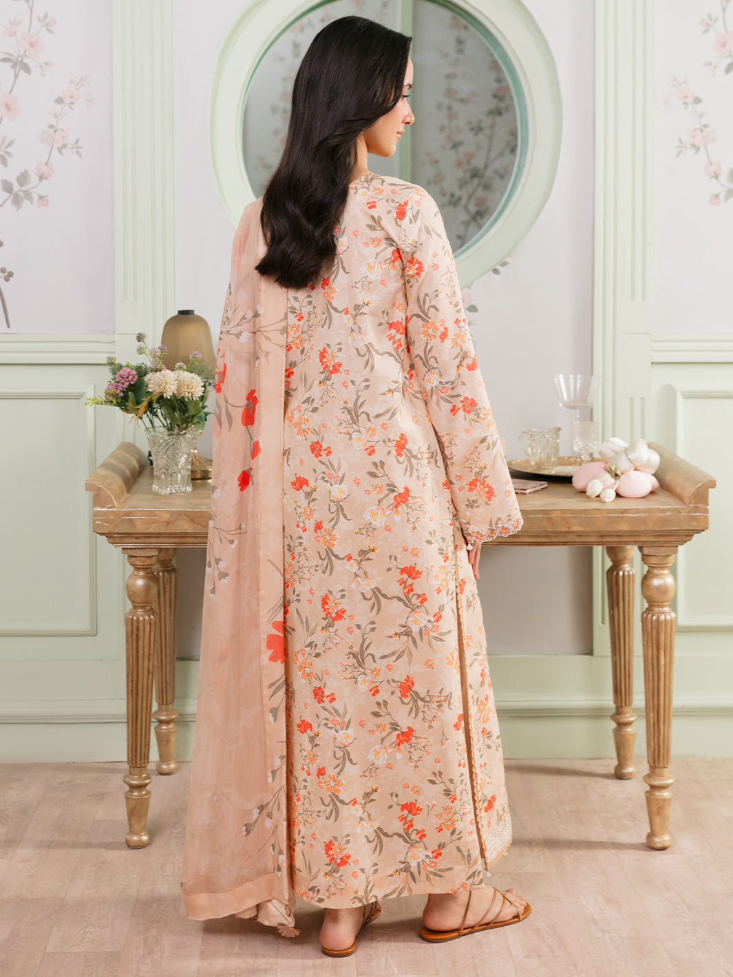 The Meetup by Yards Unstitched Embroidered Lawn 3 Piece Suit Light Whispers Casual Collection