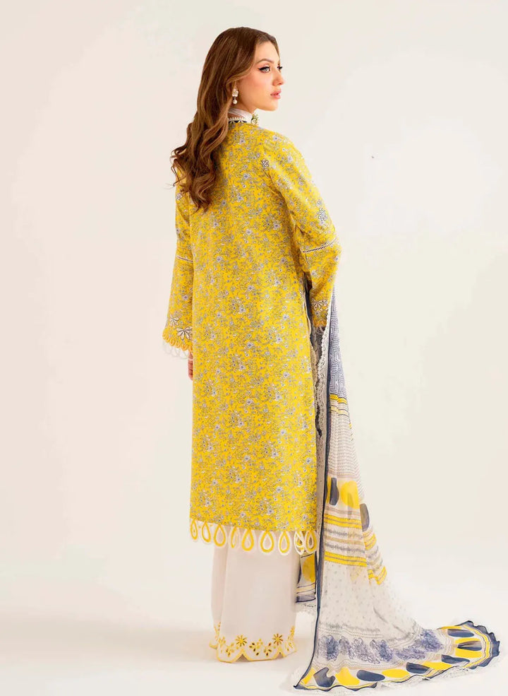Lila by Sable Vogue Embroidered Lawn Suit Unstitched 3 Piece SV24LI SAL-04-24 - Summer Collection