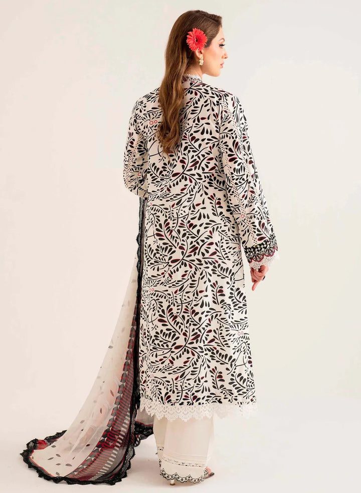 Lila by Sable Vogue Embroidered Lawn Suit Unstitched 3 Piece SV24LI SAL-05-24 - Summer Collection