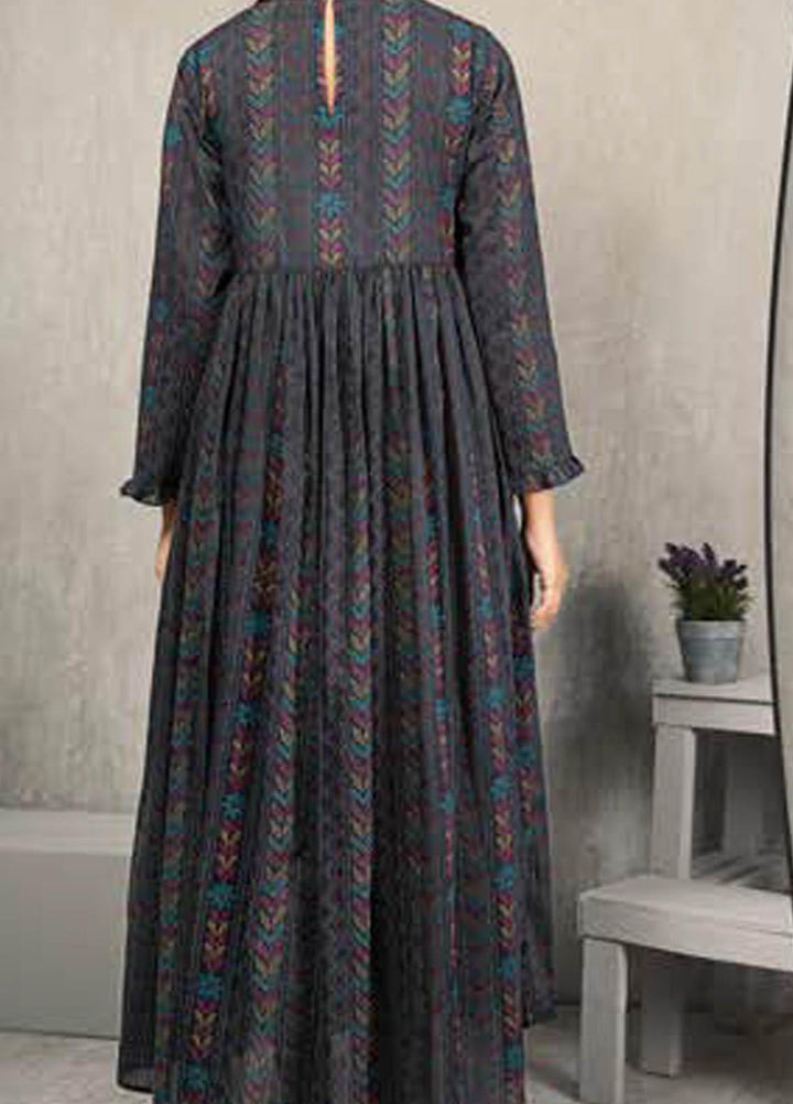 LimeLight Printed Lawn  Unstitched Kurties LL21S U-1149 BLACK - Summer Collection