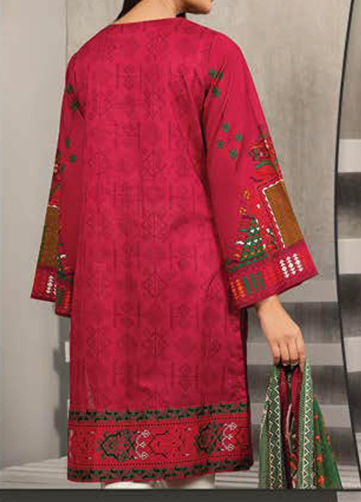 LimeLight Printed Lawn Suits Unstitched 2 Piece LL21S U-1289 GREEN - Summer Collection