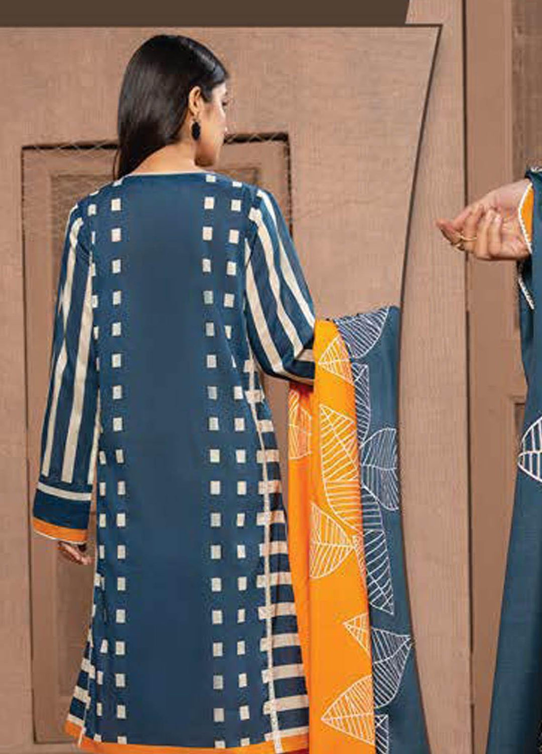 LimeLight Printed Lawn Suits Unstitched 2 Piece LL21S U-1321 BLUE - Summer Collection