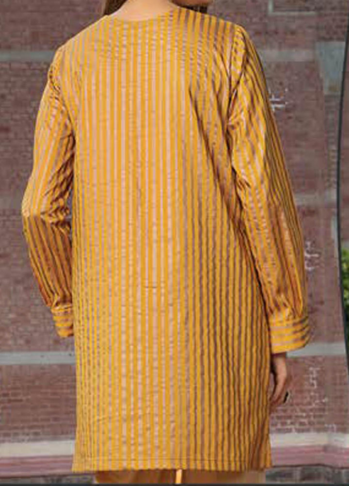 LimeLight Printed Lawn  Unstitched Kurties LL21S U-1517 YELLOW - Summer Collection