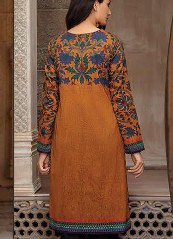 LimeLight Printed Lawn  Unstitched Kurties LL21US U1564 Yellow - Summer Collection