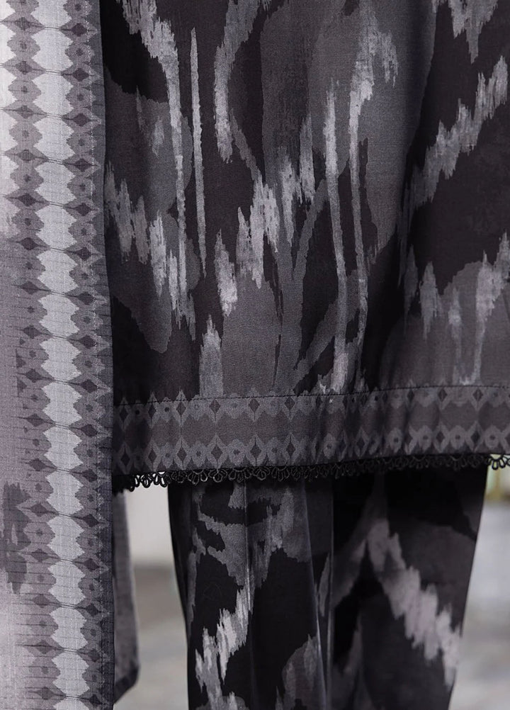 Linen Wintry by Hz Textiles Embroidered Linen Suits Unstitched 3 Piece LWP-1308 - Winter Collection