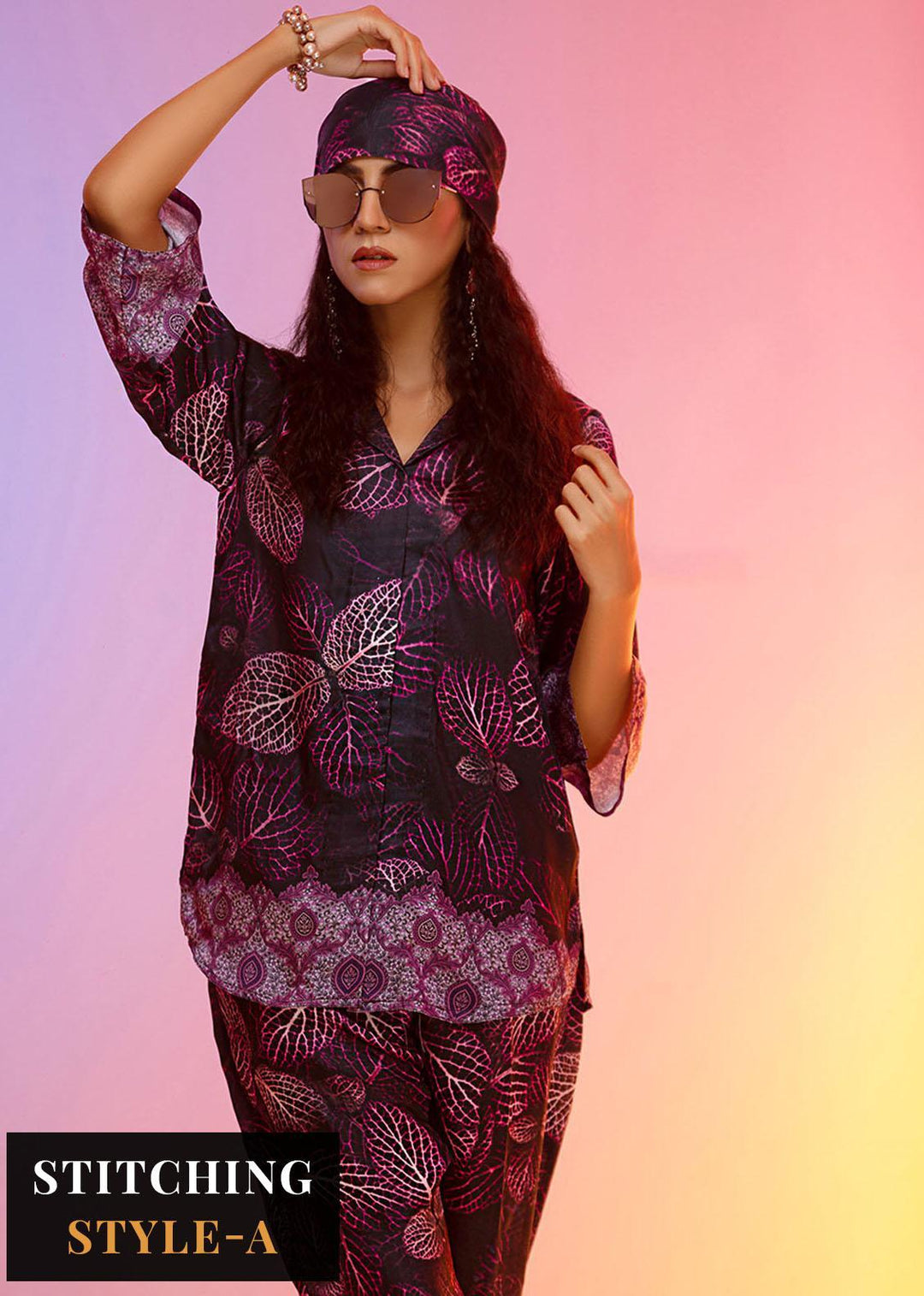 Look-a-Like By Noorma Kaamal Printed Silk Suits Unstitched 2 Piece NK22LL 02 - Casual Collection