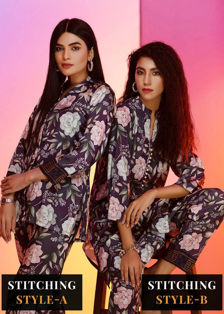 Look-a-Like By Noorma Kaamal Printed Silk Suits Unstitched 2 Piece NK22LL 06 - Casual Collection