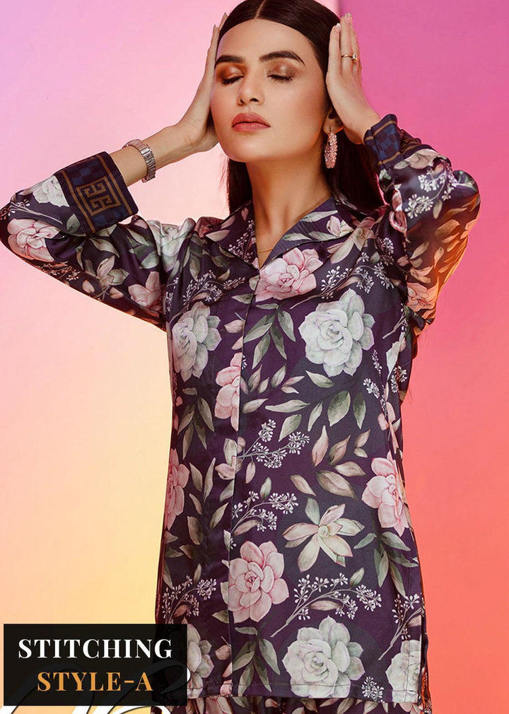 Look-a-Like By Noorma Kaamal Printed Silk Suits Unstitched 2 Piece NK22LL 06 - Casual Collection