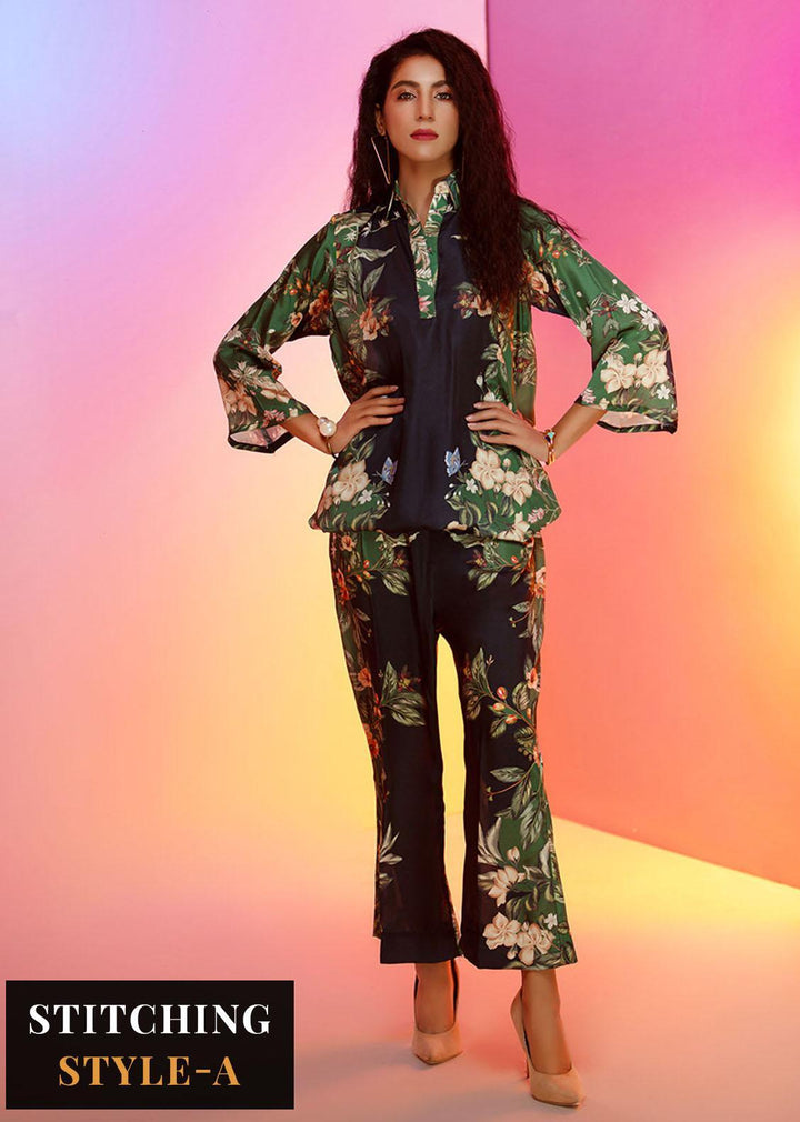 Look-a-Like By Noorma Kaamal Printed Silk Suits Unstitched 2 Piece NK22LL 07 - Casual Collection