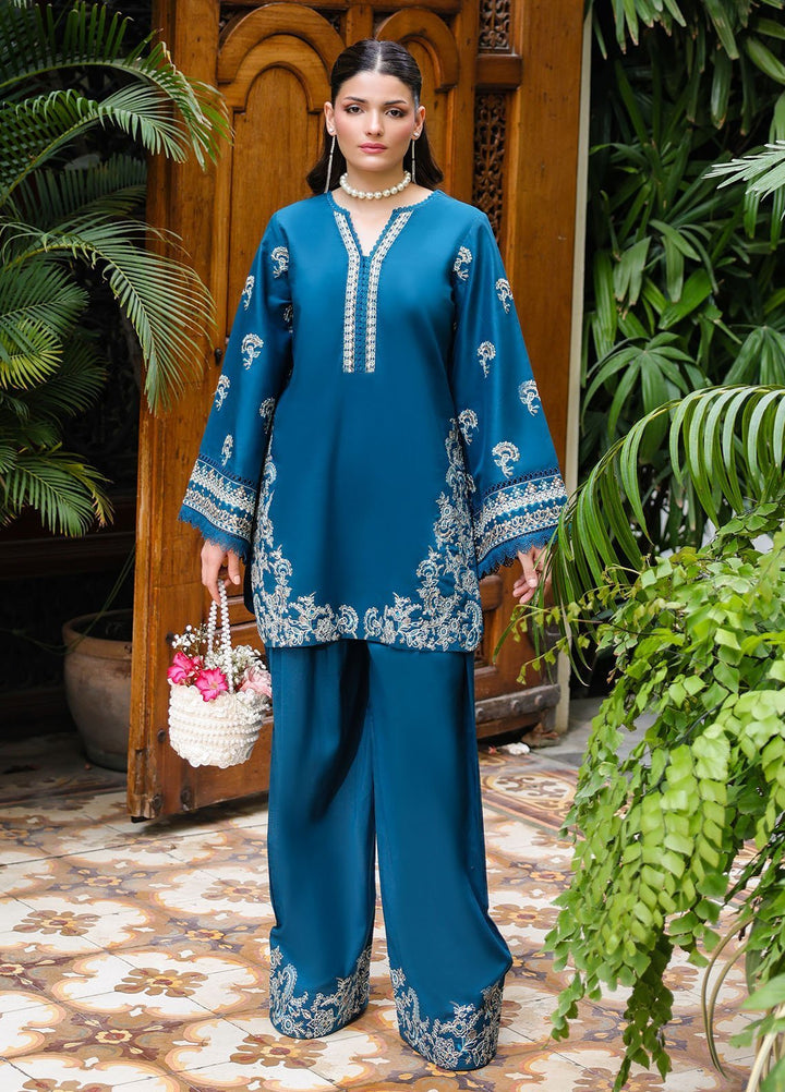 Lovent by Sahane Pret Embroidered Lawn 2 Piece Suit ME23001 Euphoria