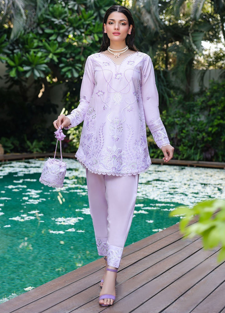 Lovent by Sahane Pret Embroidered Lawn 2 Piece Suit ME23008 Lily