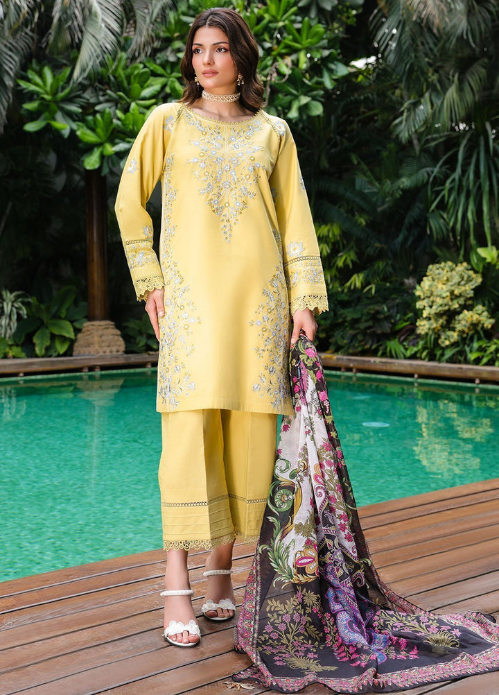 Lovent by Sahane Pret Embroidered Lawn 3 Piece Suit ME23006 Corina