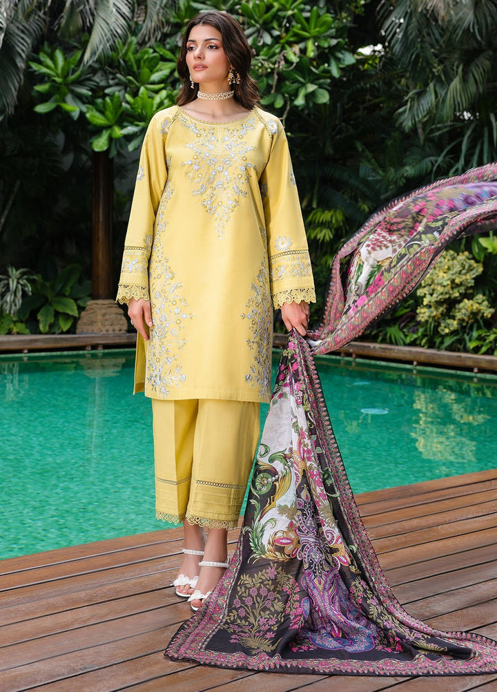 Lovent by Sahane Pret Embroidered Lawn 3 Piece Suit ME23006 Corina