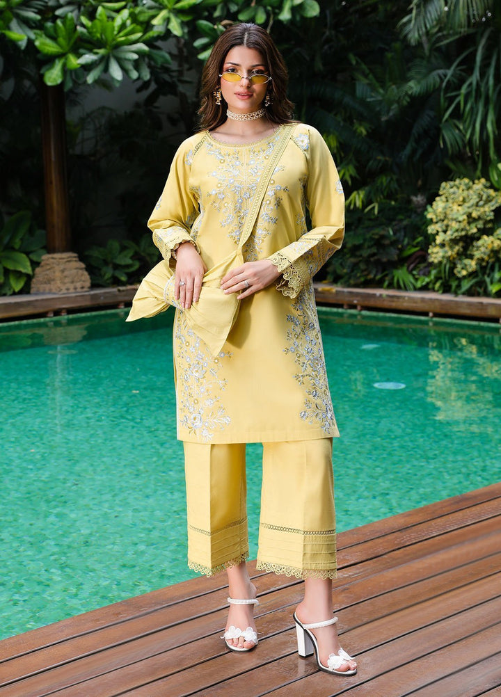 Lovent by Sahane Pret Embroidered Lawn 3 Piece Suit ME23006 Corina