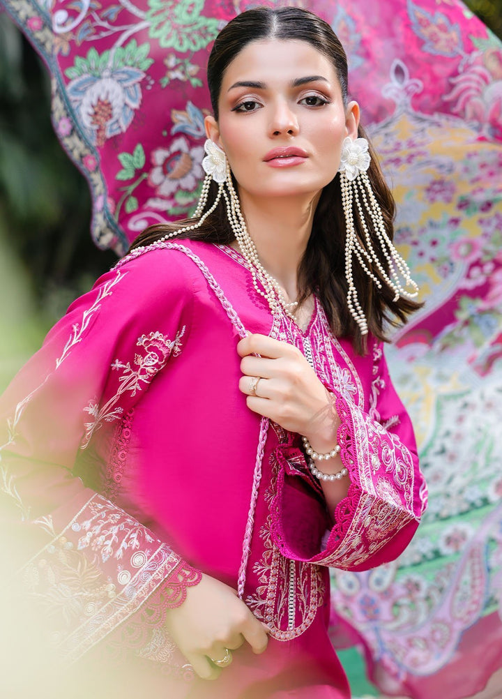 Lovent by Sahane Pret Embroidered Lawn 3 Piece Suit ME23007 Seraph