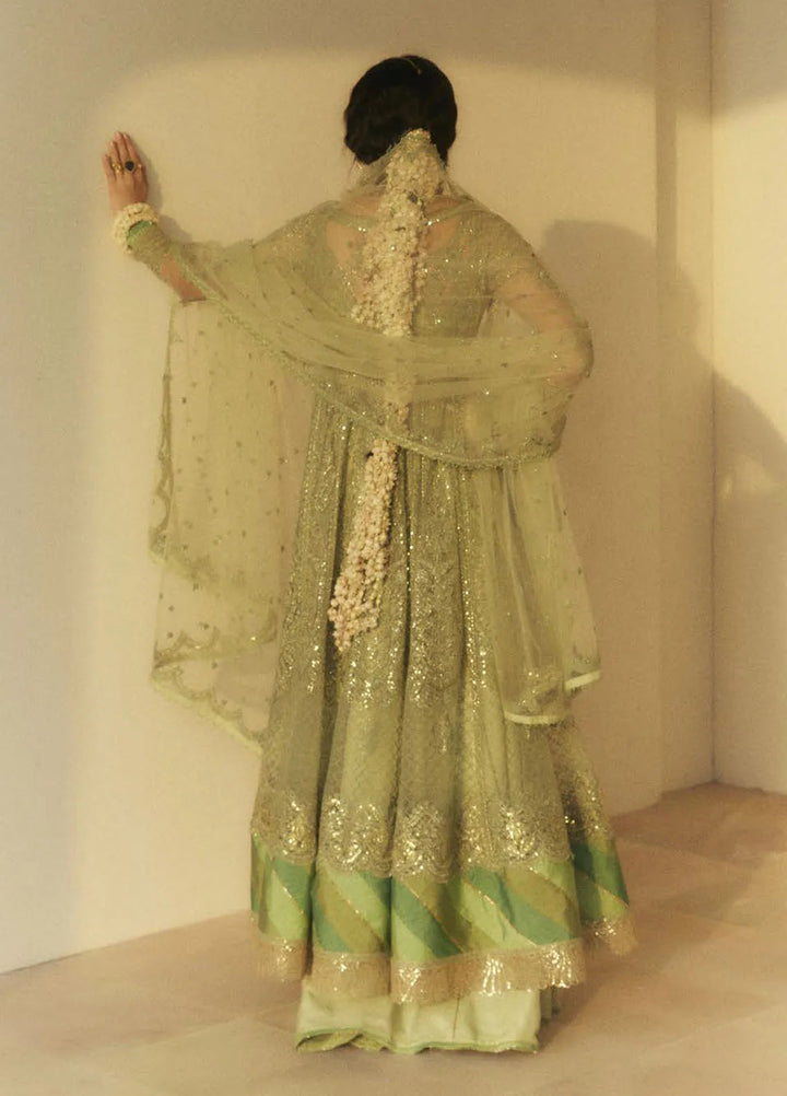 Lovent by Zara Shahjahan Embroidered Net Suits Unstitched 4 Piece ZS25IW D1 Sofia - Wedding Collection