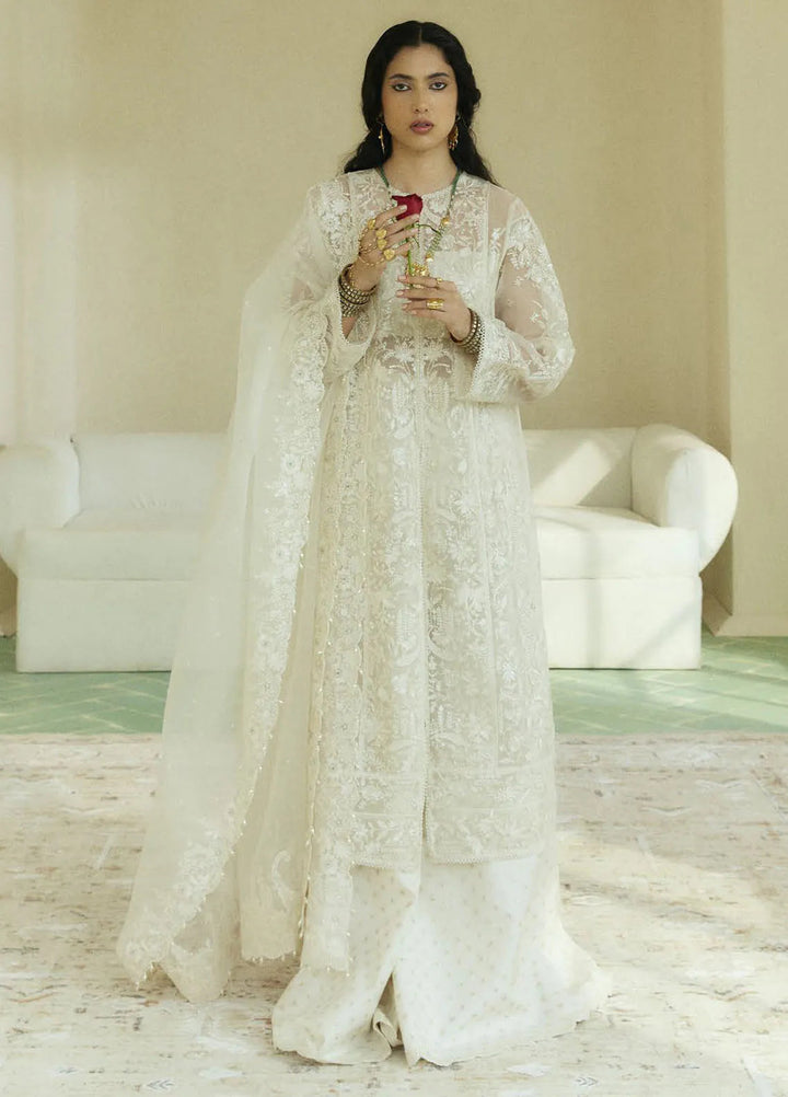 Lovent by Zara Shahjahan Embroidered Organza Suits Unstitched 4 Piece ZS25IW D2 Vie - Wedding Collection