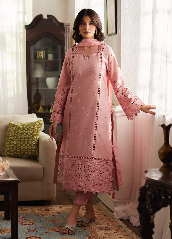 Lumiere by Gulaal Chikankari Lawn Suits Unstitched 3 Piece GL25LC D-01 Zerin - Summer Collection