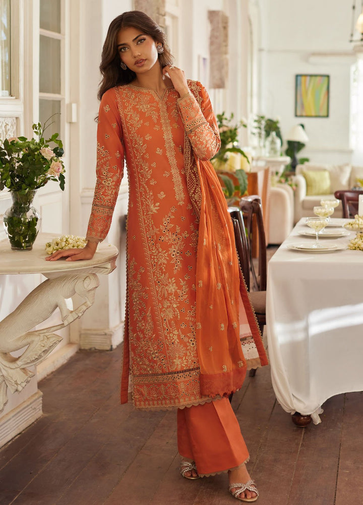 Lumiere by Gulaal Chikankari Lawn Suits Unstitched 3 Piece GL25LC D-02 Solara - Summer Collection