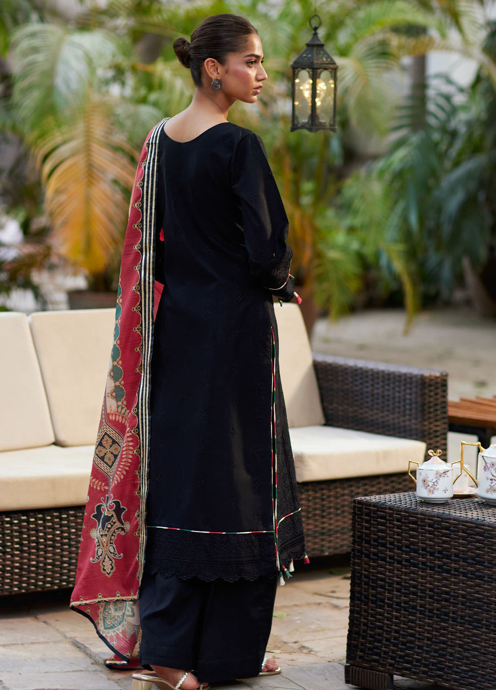 Lumiere by Gulaal Chikankari Lawn Suits Unstitched 3 Piece GL25LC D-06 Solene - Summer Collection