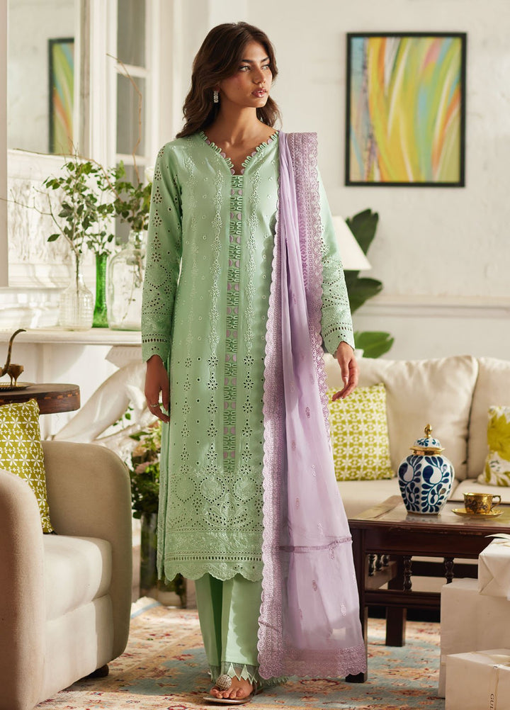 Lumiere by Gulaal Chikankari Lawn Suits Unstitched 3 Piece GL25LC D-07 Alira - Summer Collection