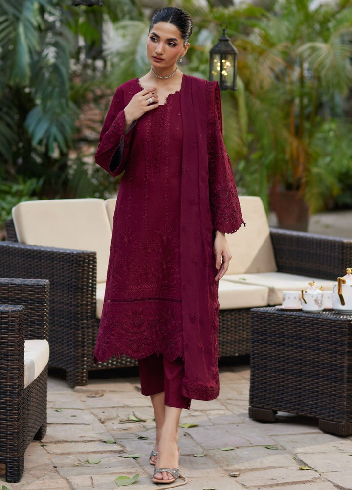 Lumiere by Gulaal Chikankari Lawn Suits Unstitched 3 Piece GL25LC D-08 Reina - Summer Collection