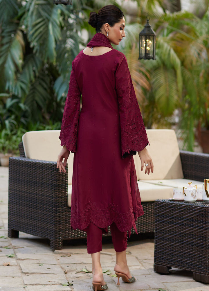 Lumiere by Gulaal Chikankari Lawn Suits Unstitched 3 Piece GL25LC D-08 Reina - Summer Collection