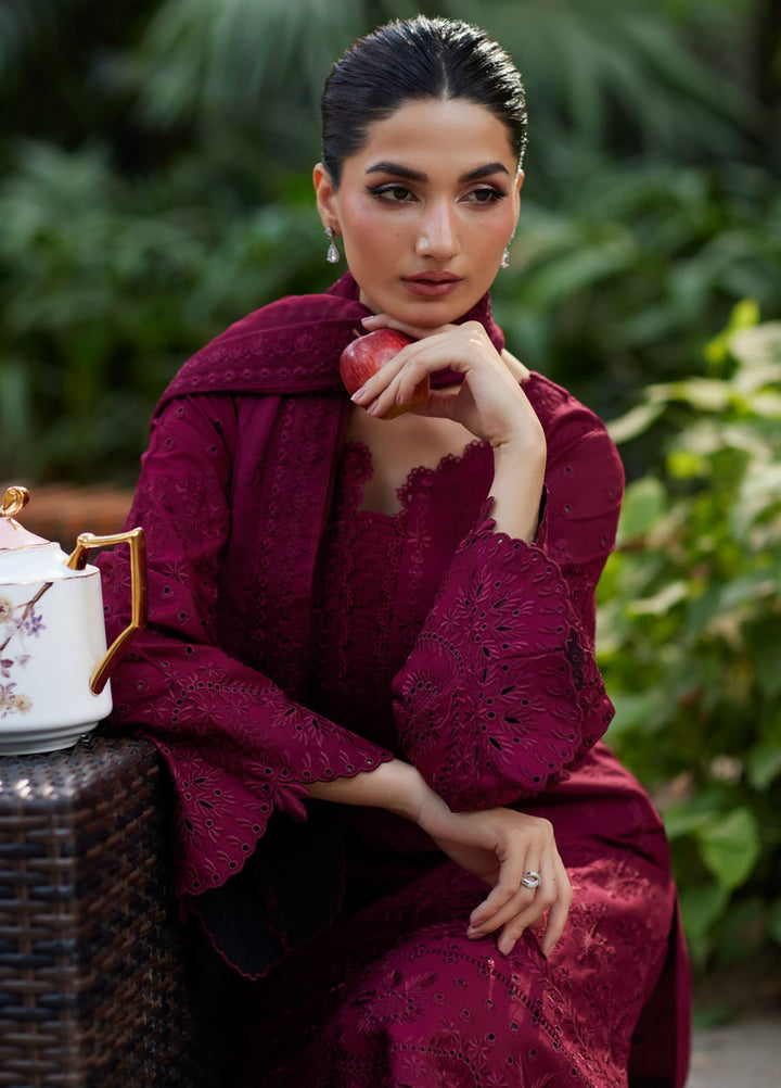 Lumiere by Gulaal Chikankari Lawn Suits Unstitched 3 Piece GL25LC D-08 Reina - Summer Collection