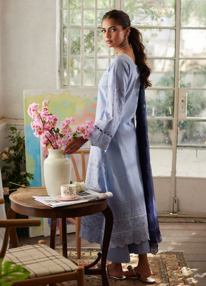 Lumiere by Gulaal Chikankari Lawn Suits Unstitched 3 Piece GL25LC D-10 Zorya - Summer Collection