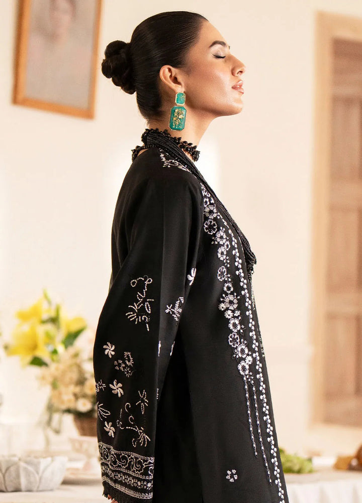 Lumiere By Saad Shaikh Embroidered Silk Suit Unstitched 3 Piece SSK24LF D-06 Siena - Formal Collection