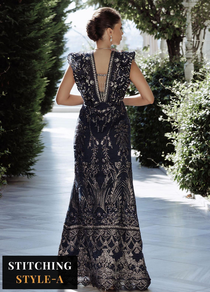 Lumiere By Saira Rizwan Embroidered Organza Suits Unstitched 4 Piece SR23LF SR-08 Shay - Festive Collection